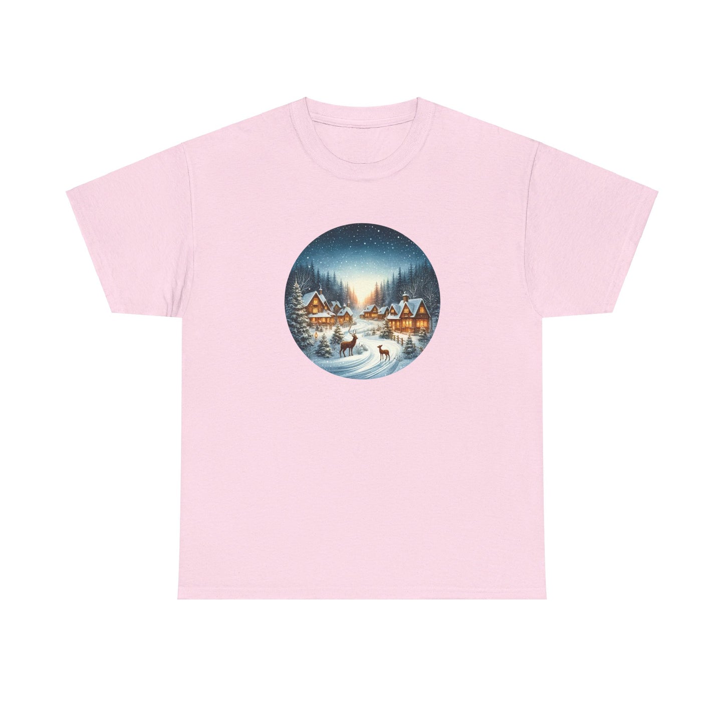 Magical Snowy Night - T-Shirt