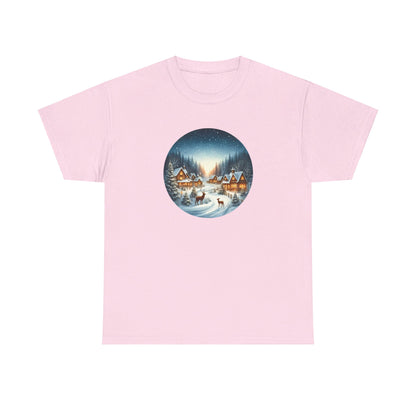 Magical Snowy Night - T-Shirt