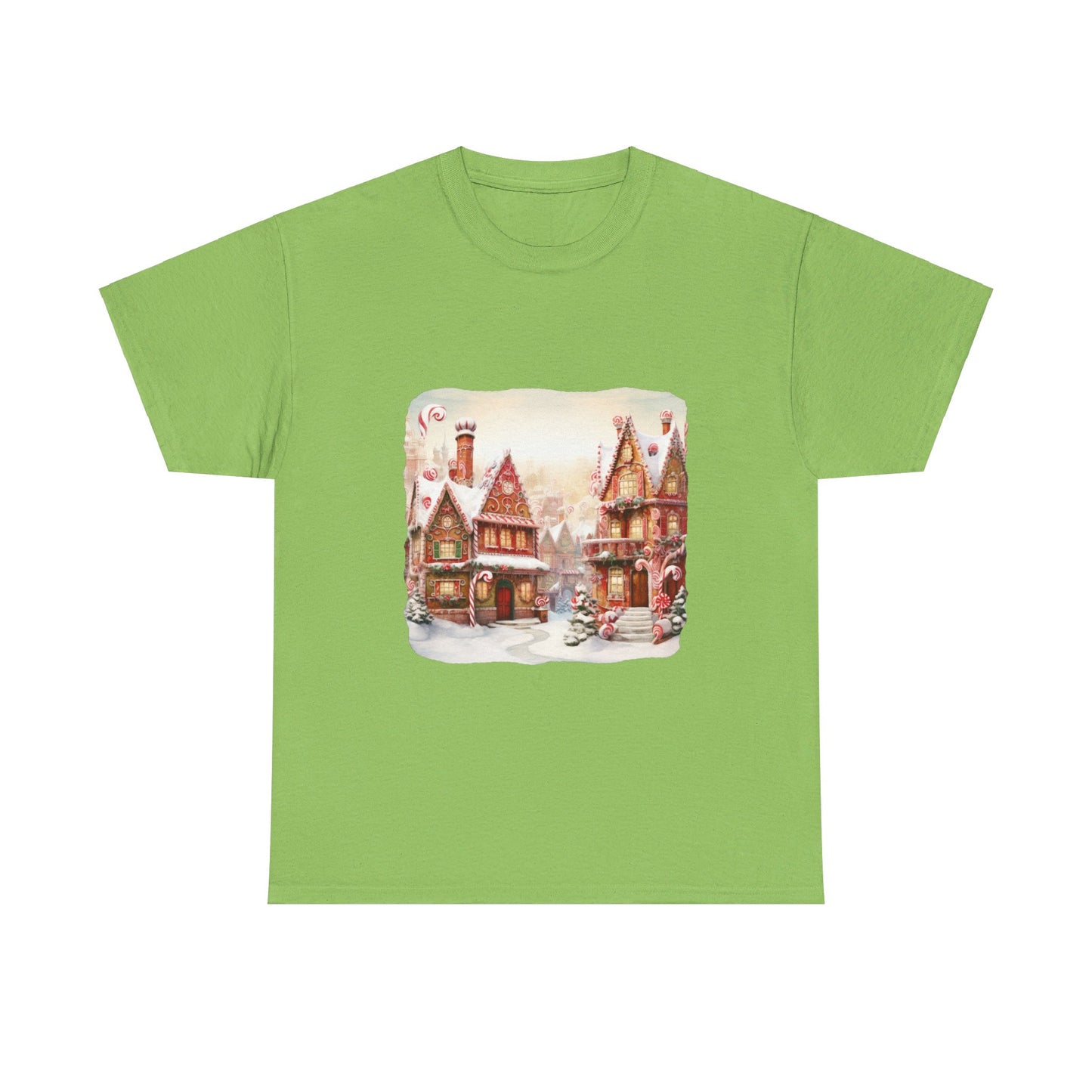 Snowy Christmas Village 11- T-Shirt