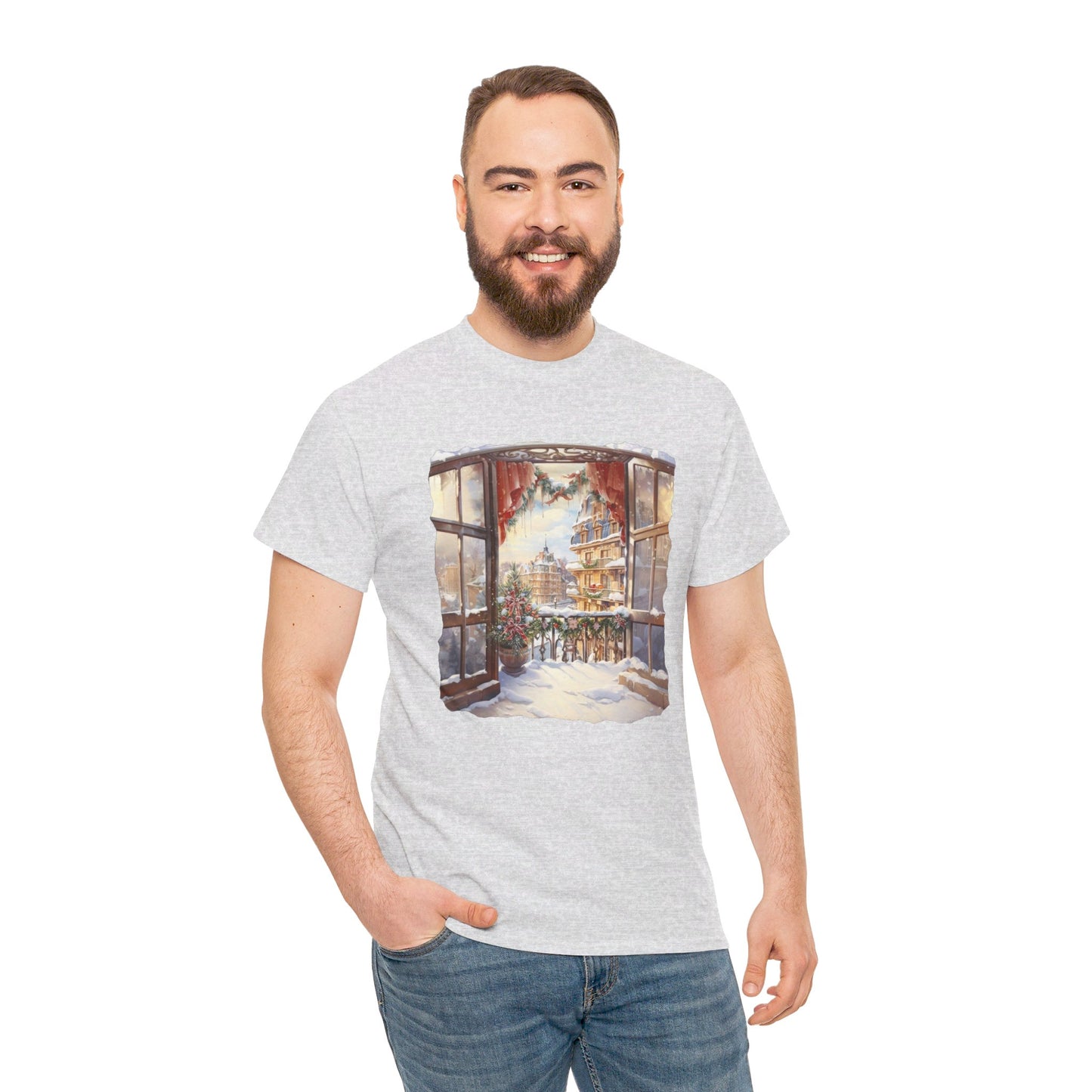 Christmas City To The Window  - T-Shirt