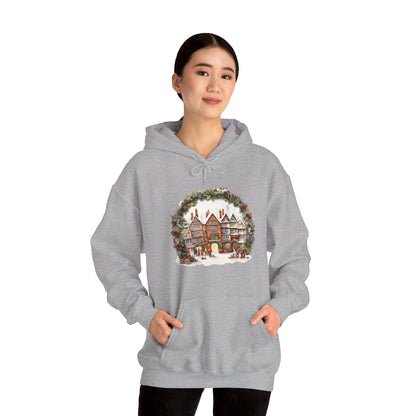 Daytime Village Magic- Hooded Sweatshirt