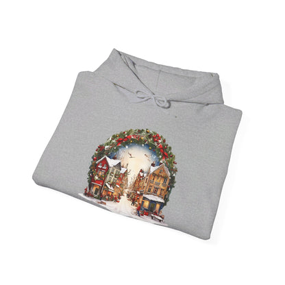 Magical Christmas Village Day - Hooded Sweatshirt