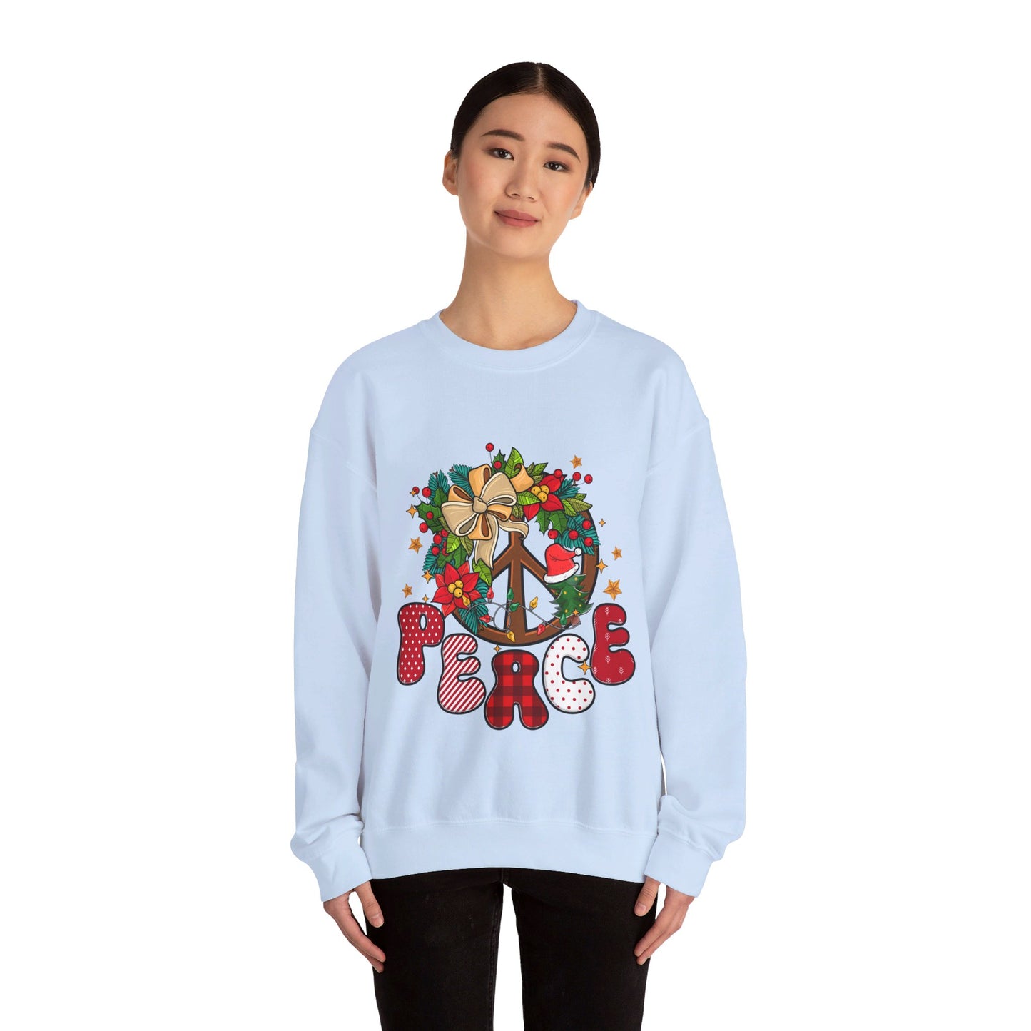 Peace - Christmas- Crewneck Sweatshirt