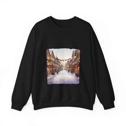 Snowy Christmas Village 9 - Sweatshirt