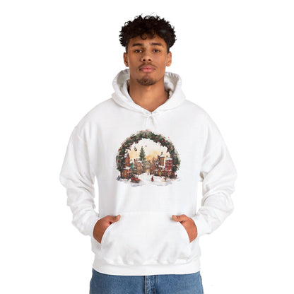 Christmas Village Charm - Hooded Sweatshirt