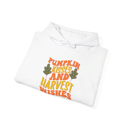 Kisses of Pumpkin, Wishes for Harvest - Hooded Sweatshirt