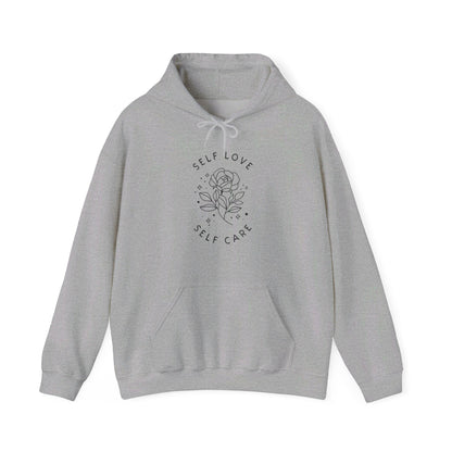 Self Love, Self Care - Hooded Sweatshirt