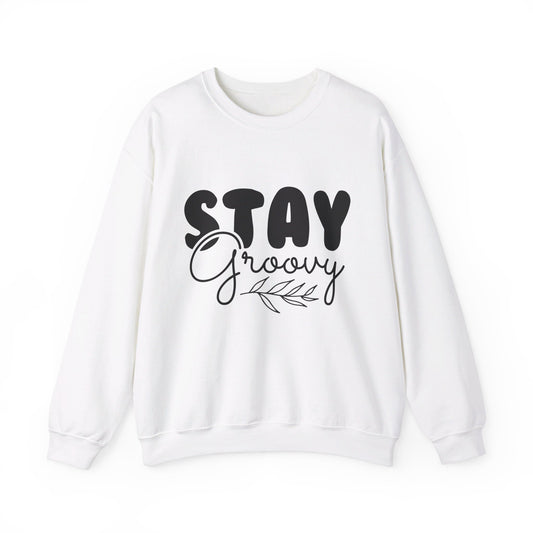 Stay Groovy - Crewneck Sweatshirt