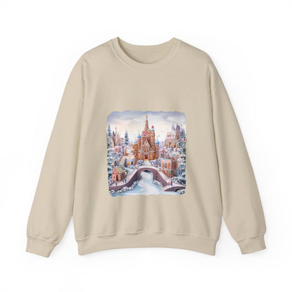 Snowy Christmas Village 10 - Sweatshirt