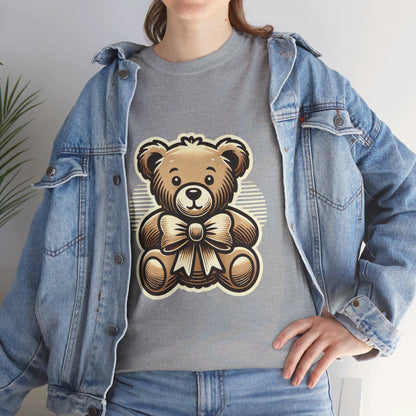 Teddy Bear with a bow - T-Shirt