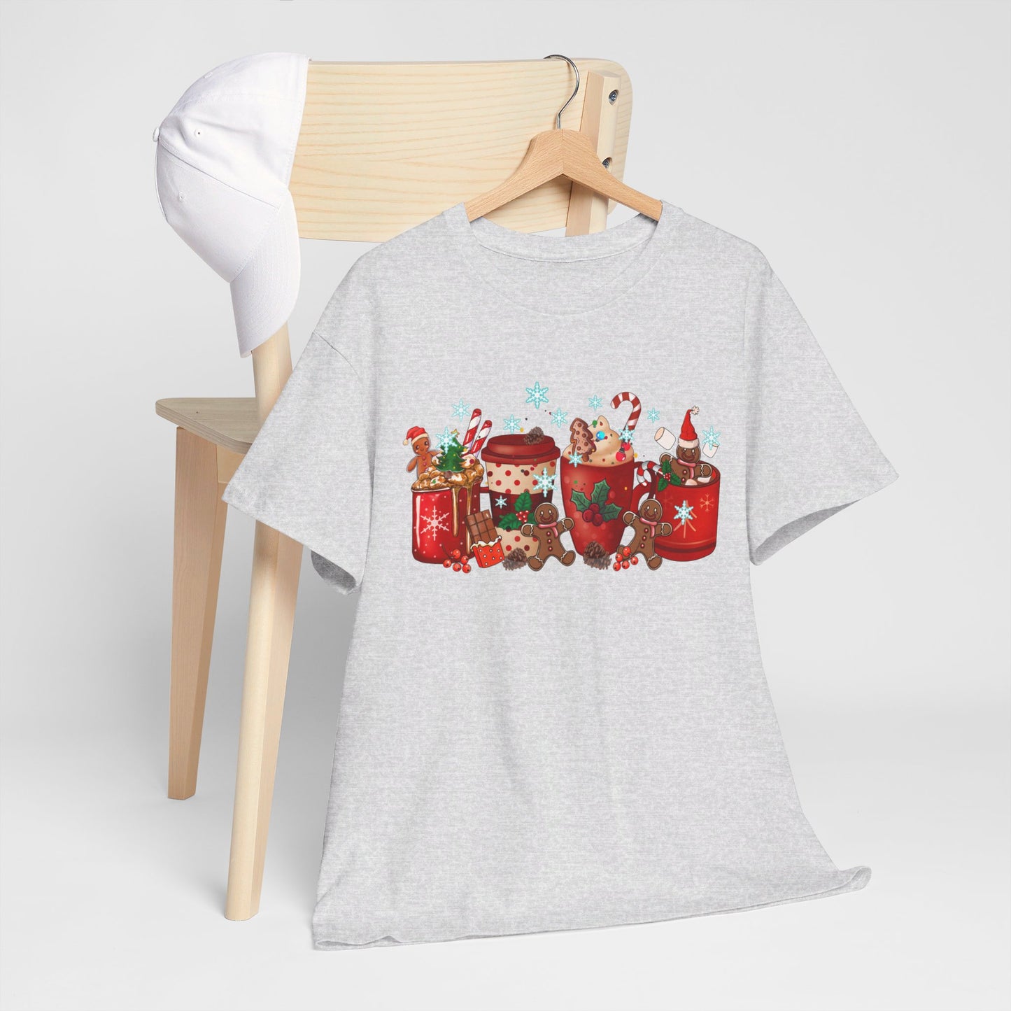 Christmas Cocoa & Gingerbread Delight - T-Shirt