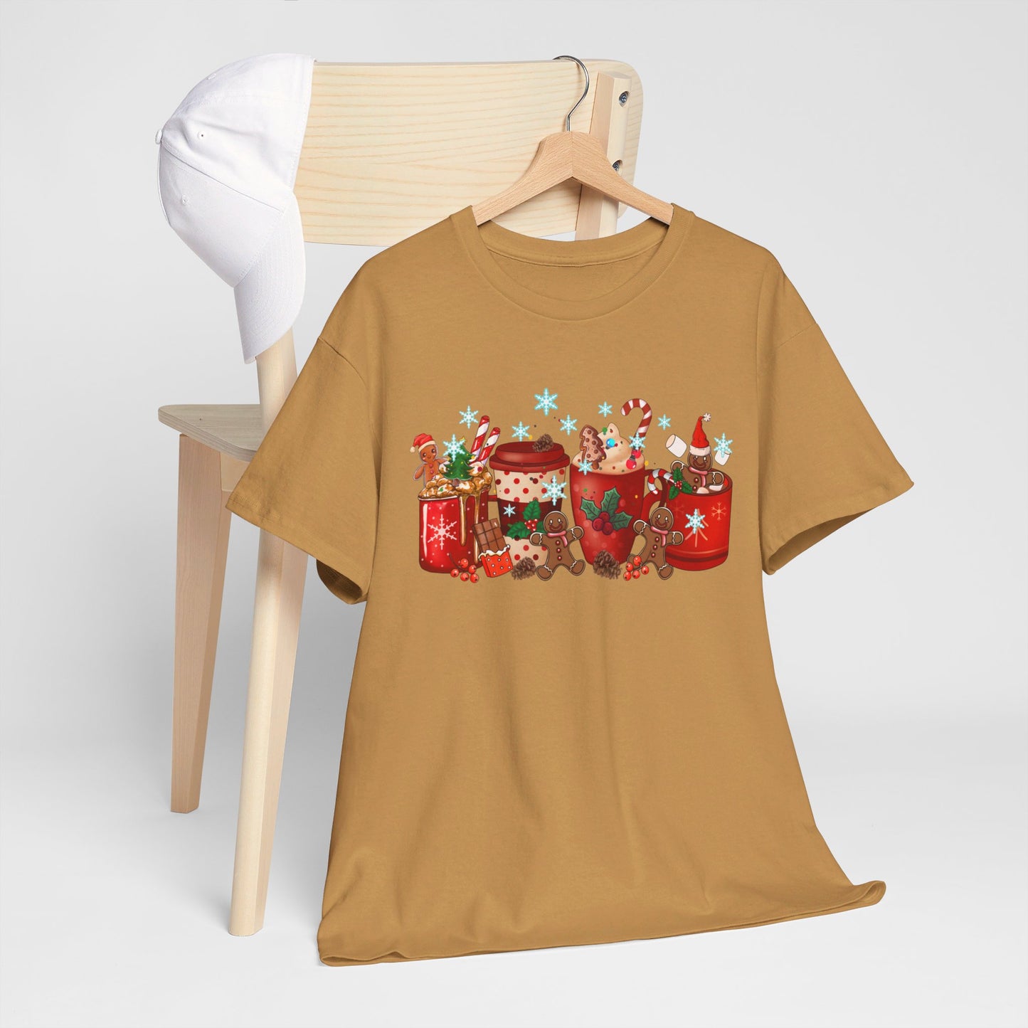 Christmas Cocoa & Gingerbread Delight - T-Shirt