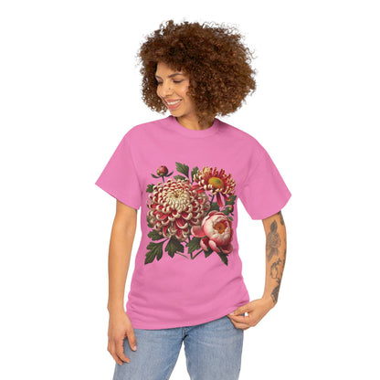 November Flowers - Birth Month - T-Shirt