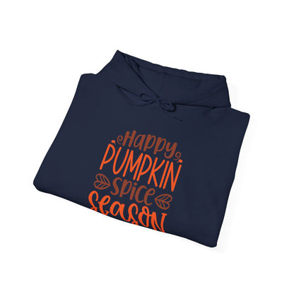 Happy Pumpkin, Spice Season - Hooded Sweatshirt