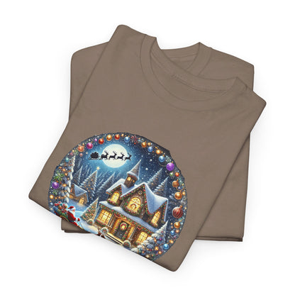 Festive Santa Sleigh - T-Shirt