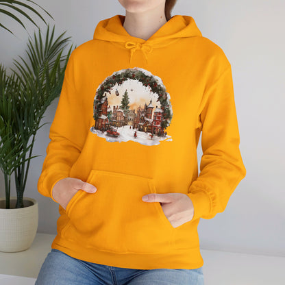 Christmas Village Charm - Hooded Sweatshirt