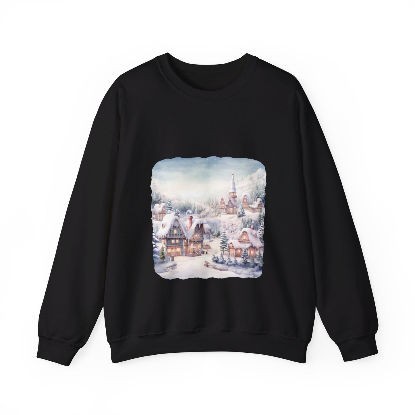 Snowy Christmas Village - Sweatshirt