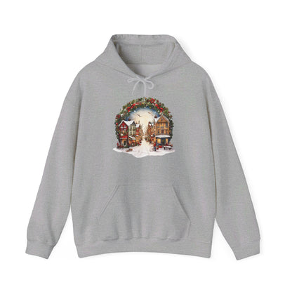 Magical Christmas Village Day - Hooded Sweatshirt