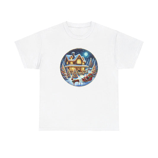 Christmas Snow House - T-Shirt