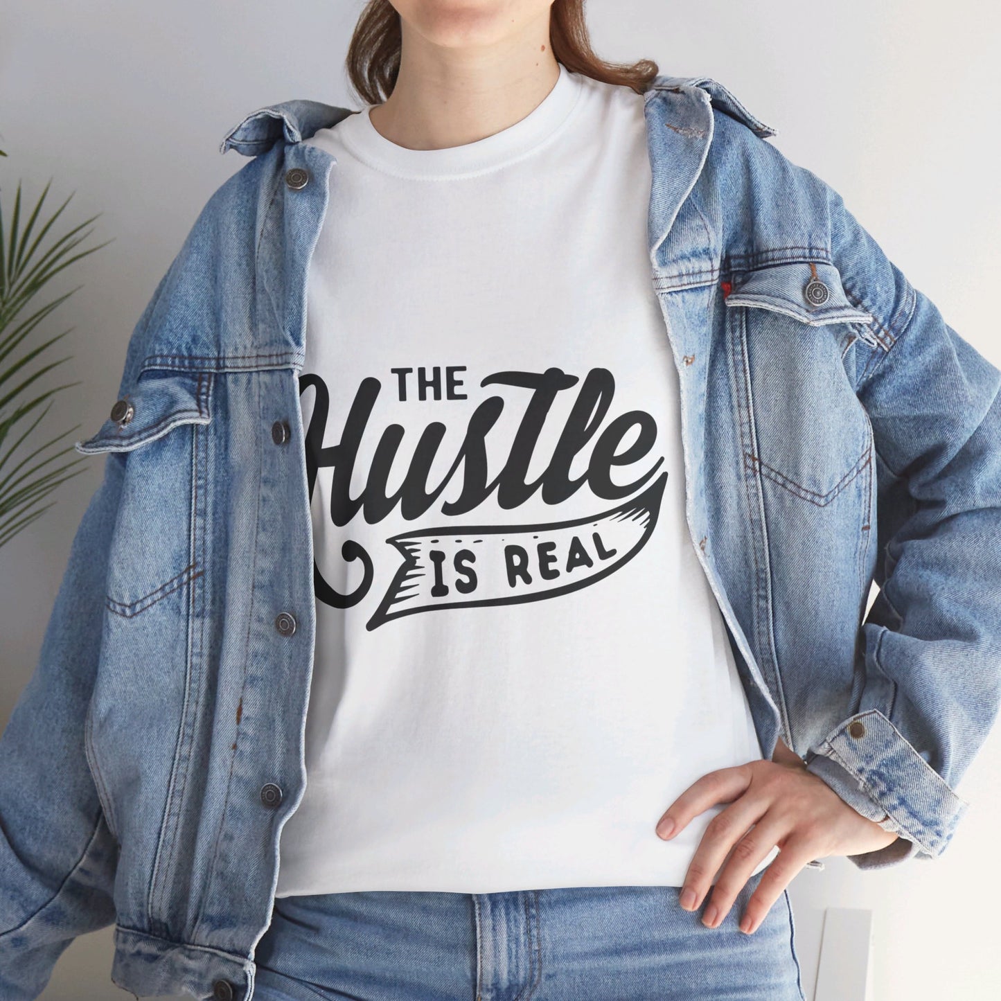 The Hustle Is Real-T-Shirt