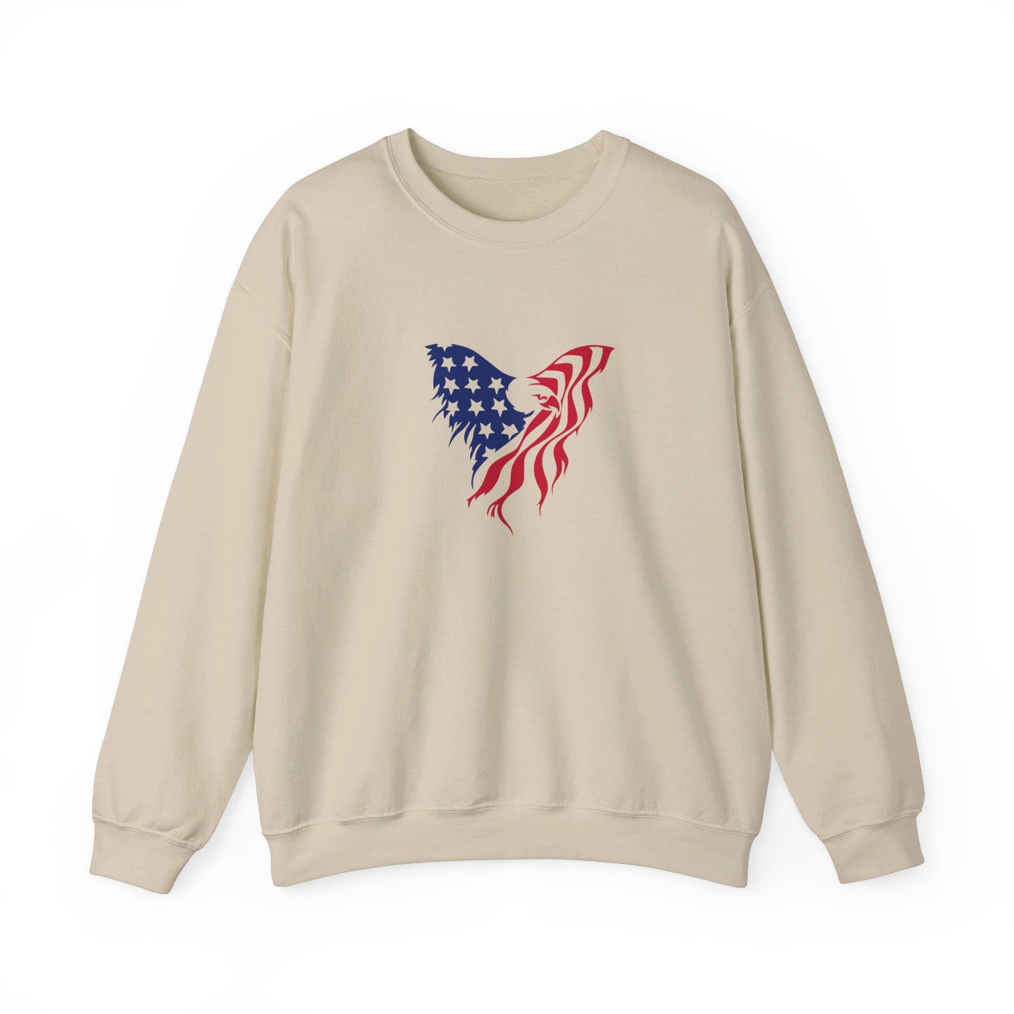 4th Of July Eagle - Crewneck Sweatshirt