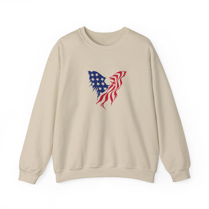 4th Of July Eagle - Crewneck Sweatshirt