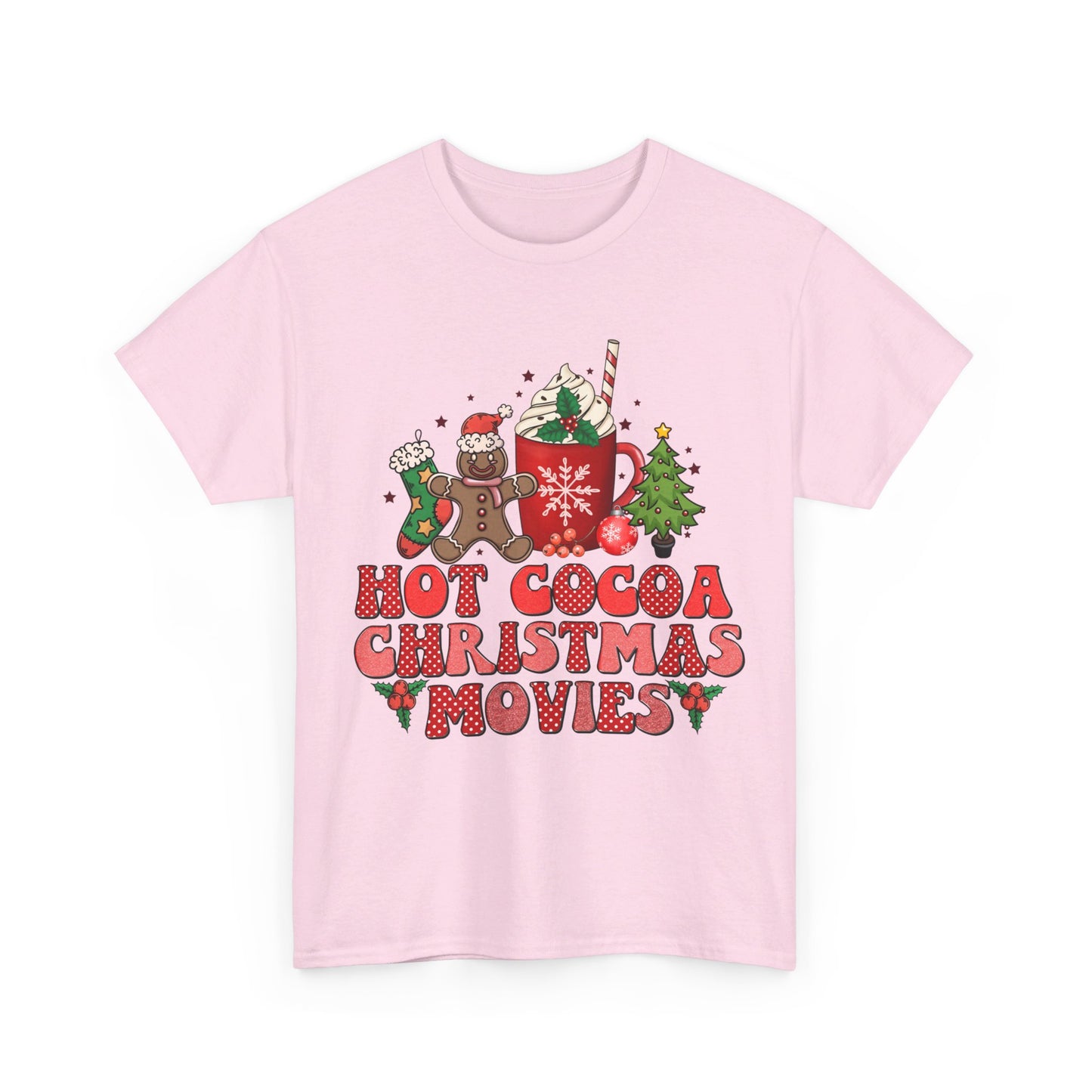 Hot Cocoa Christmas Movies T-Shirt