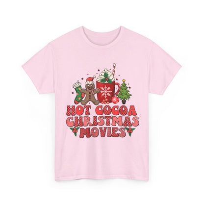 Hot Cocoa Christmas Movies T-Shirt