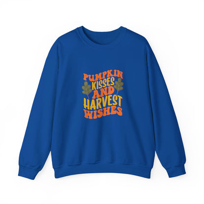 Pumpkin Kisses And Harvest Wishes - Sweatshirt