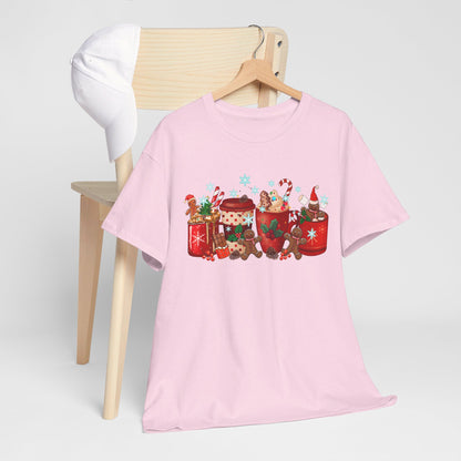 Christmas Cocoa & Gingerbread Delight - T-Shirt