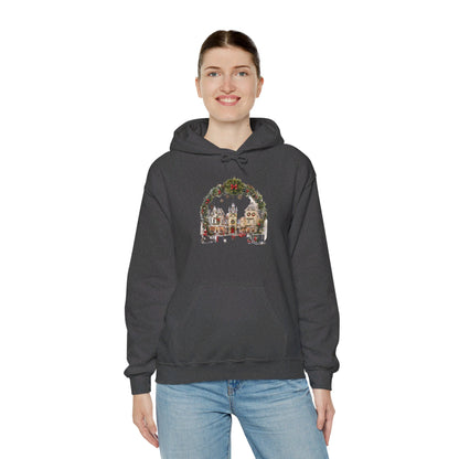 Village Christmas Eve - Hooded Sweatshirt