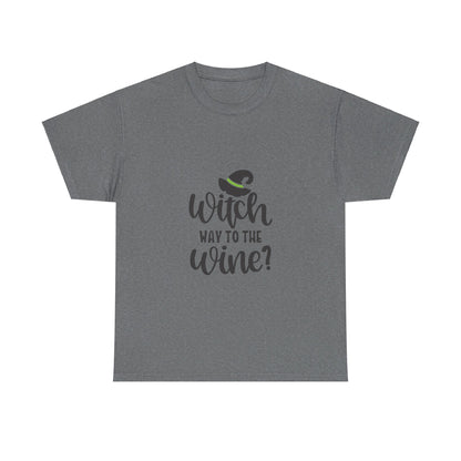 Witch way to the wine-T-Shirt