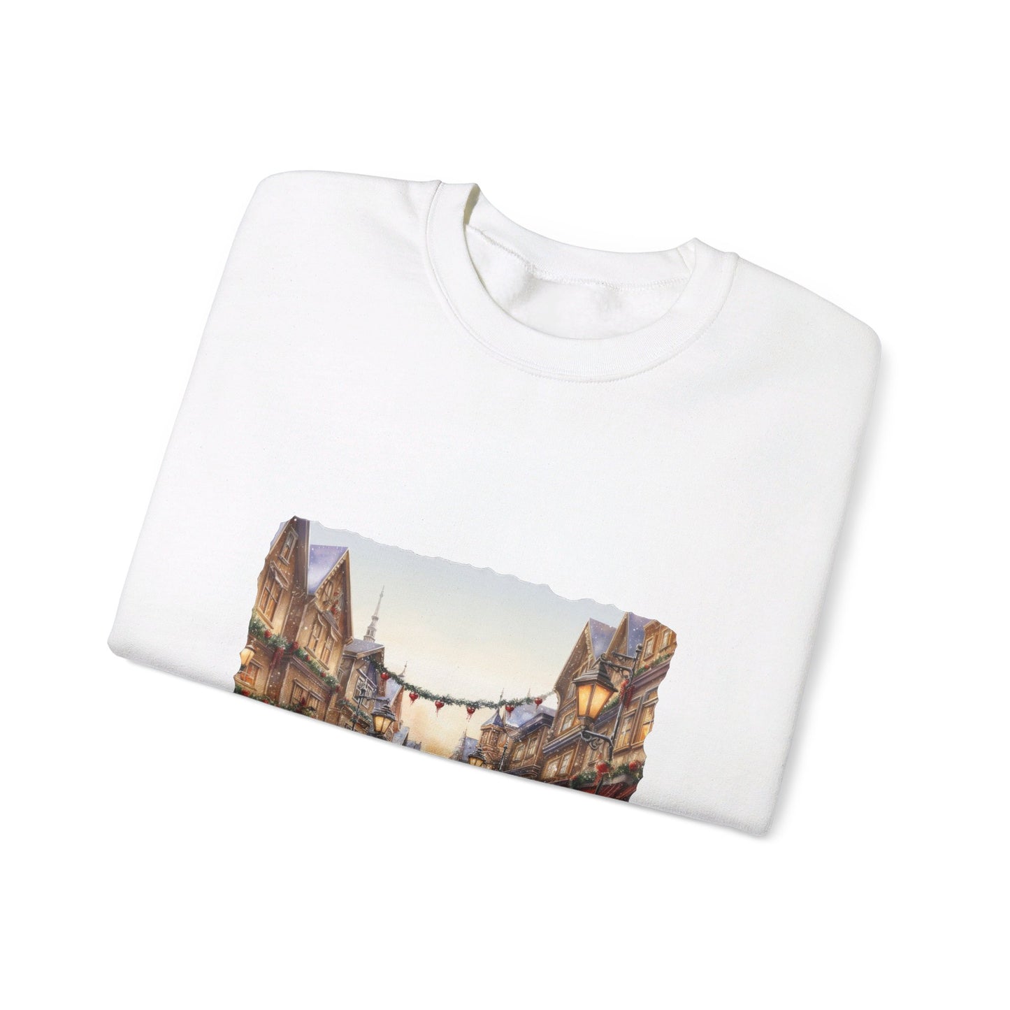 Snowy Christmas Village 9 - Sweatshirt