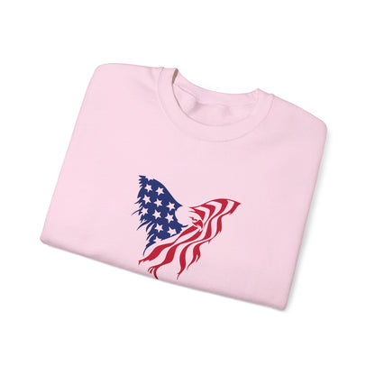 4th Of July Eagle - Crewneck Sweatshirt