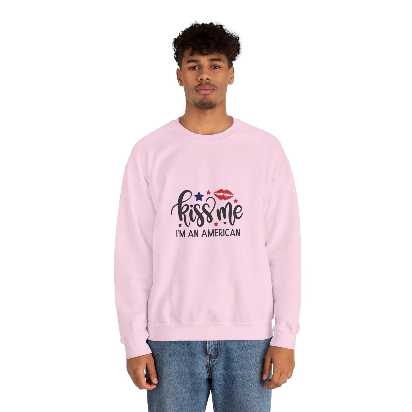 Kiss Me I'm An American - Sweatshirt