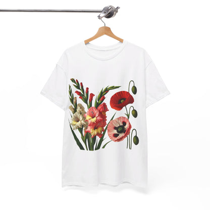 August Flowers - Birth Month - T-Shirt