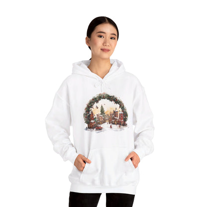 Christmas Village Charm - Hooded Sweatshirt