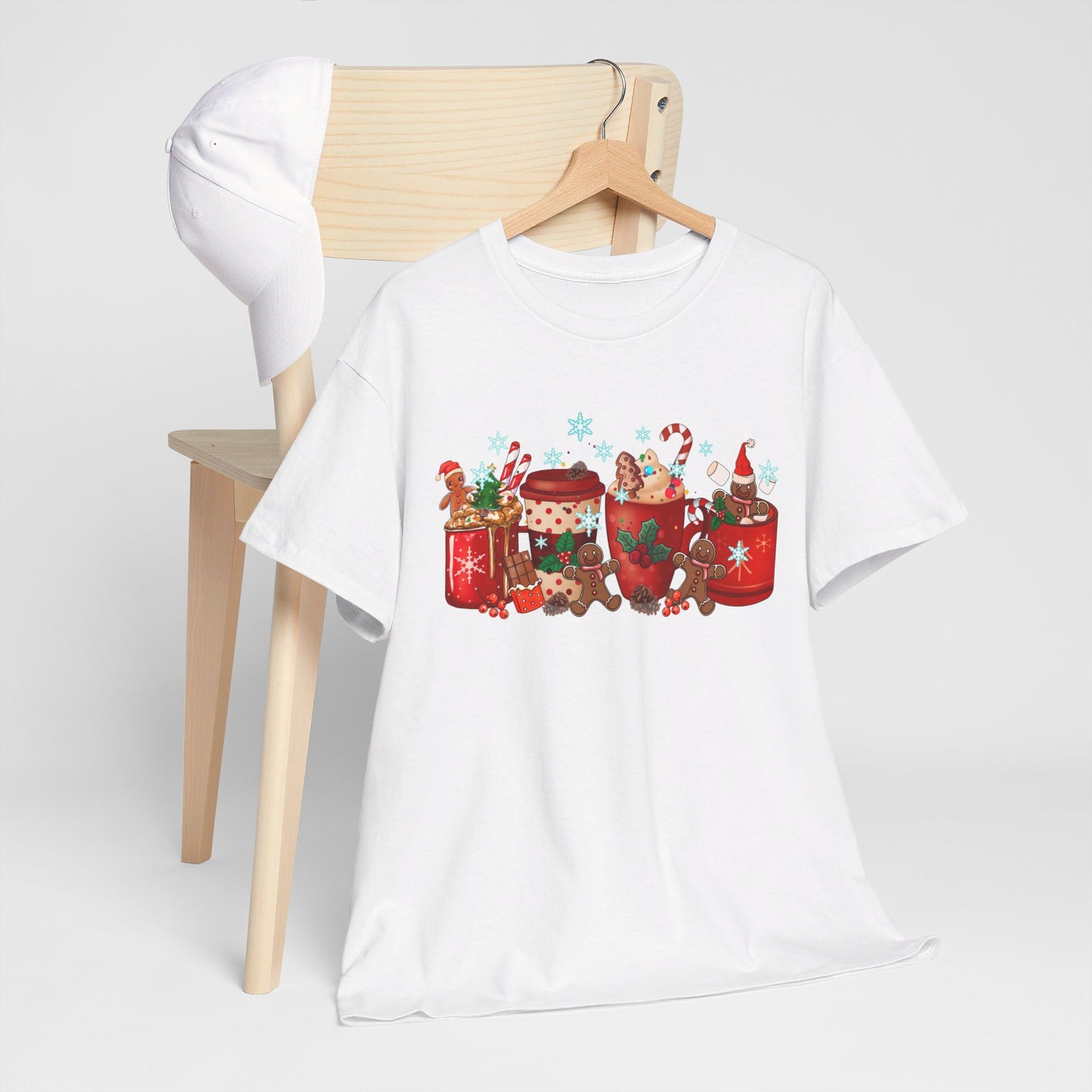 Christmas Cocoa & Gingerbread Delight - T-Shirt