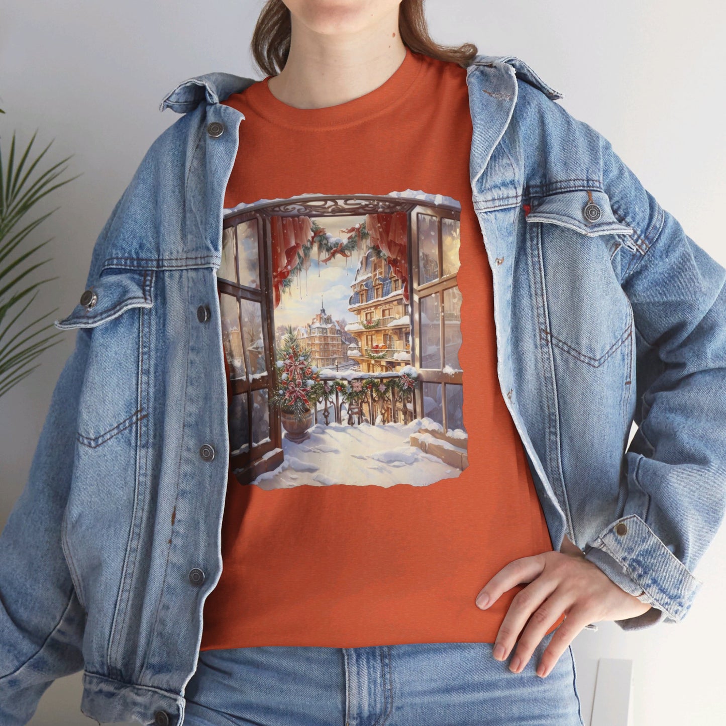 Christmas City To The Window  - T-Shirt