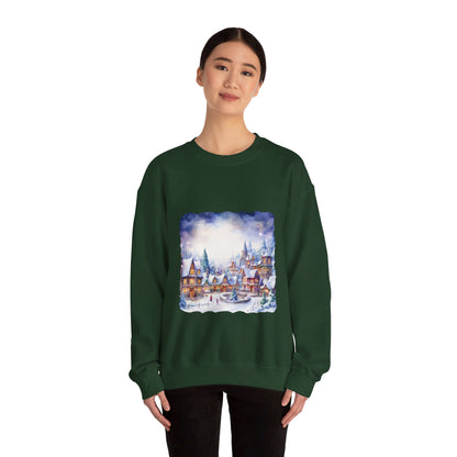 Snowy Christmas Village 5 - Sweatshirt