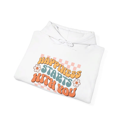 Happiness Starts With You - Hooded Sweatshirt