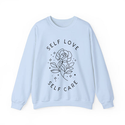 Self Love, Self Care' sweatshirt - Sweatshirt