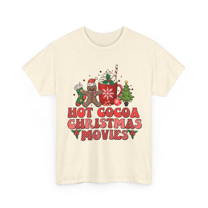 Hot Cocoa Christmas Movies T-Shirt