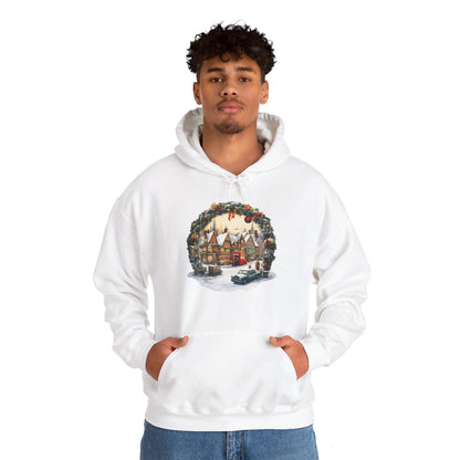 Village Holiday Spirit - Hooded Sweatshirt