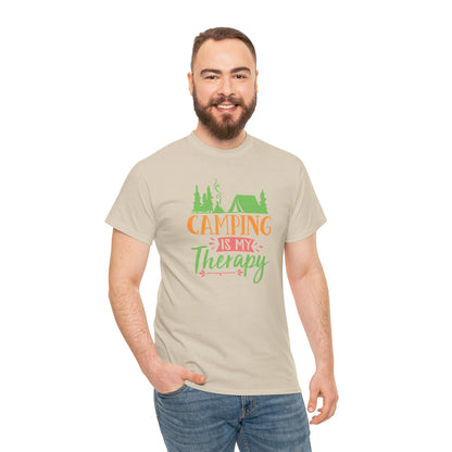 Camping Is My Therapy - T-Shirt