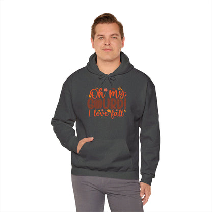 Oh My Gourd, Fall Is Here - Hooded Sweatshirt