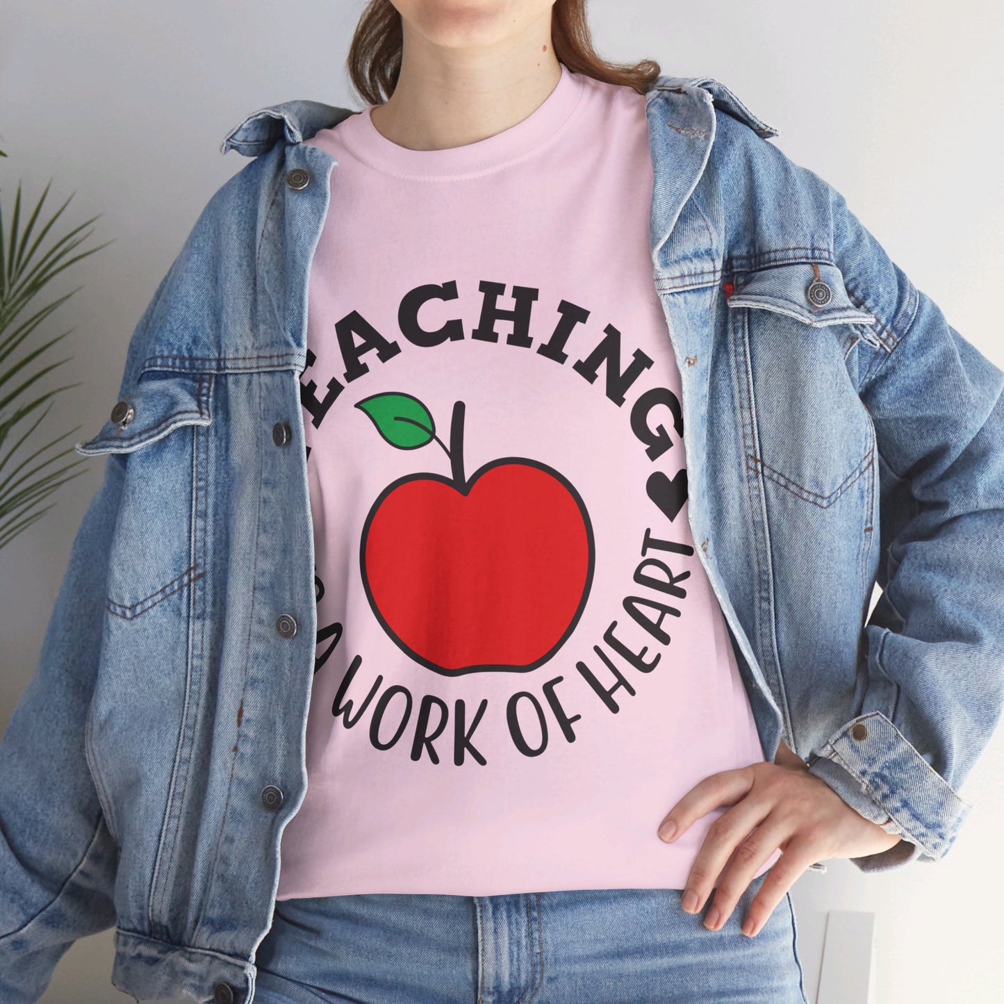 Teaching is a work of heart - T-Shirt