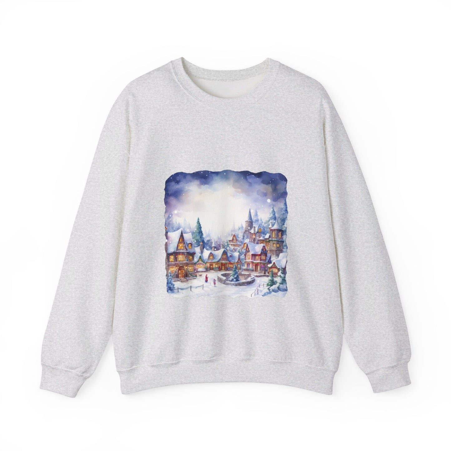 Snowy Christmas Village 5 - Sweatshirt