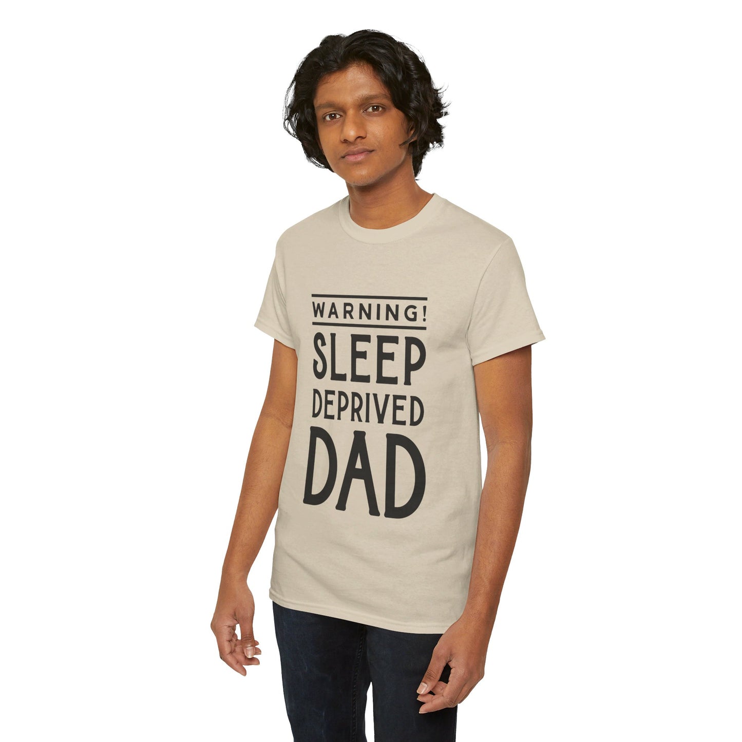 Warning Sleep Deprived Dad - T-Shirt