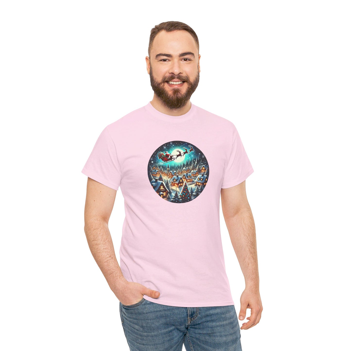 Christmas Nightscape Adventure - T-Shirt